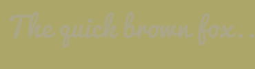 Image with Font Color ACA688 and Background Color ACA668